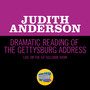 Dramatic Reading Of The Gettysburg Address (Live On The Ed Sullivan Show, February 11, 1951)