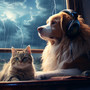 Binaural Thunder Pets: Soothing Sounds