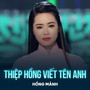 Thiệp Hồng Viết Tên Anh