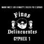 Finos Delincuentes Cypher 1 (feat. Jos D Marty, Manu Ngz & Bless FD) [Explicit]