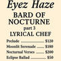Bard of Nocturne:, Pt. 3- Lyrical Chef
