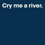 Cry me a river (begging you please) [Explicit]