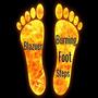 Burning Foot Steps