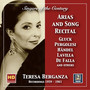 Singers of The Century: Teresa Berganza – Aria and Song Recital (2019 Remaster)