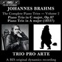 BRAHMS: Piano Trios, Vol. 2