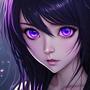 Purple Love Eyes