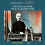 Coste: 25 Étude de Genre pour la Guitare, Op. 38