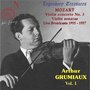 Arthur Grumiaux, Vol. 1: Mozart Violin Concerto No. 3 & Violin Sonatas (Live)