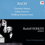 Bach: Aria from Goldberg Variations, BWV 989; Italian Concerto, BWV 971; Chromatic Fantasy and Fugue, BWV 903a; Cappricio; BWV 992; Brandenburg Concerto No. 5