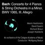 Bach: Concerto for 4 Pianos & String Orchestra in a Minor, BWV 1065, III. Allegro (Live)