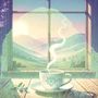 steamy sips amid lofi whispers