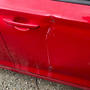 car got dent (Explicit)