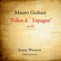 Six Variations on Folies d´Espagne, Op. 45