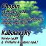 Chopin / Kabalevsky