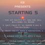 The Starting 5 (Explicit)