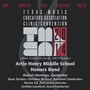 2014 Texas Music Educators Association (Tmea) : Artie Henry Middle School Honors Band