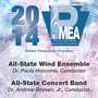 2014 Pennsylvania Music Educators Association (Pmea) : All-State Wind Ensemble and All-State Concert Band