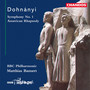 Dohnanyi: Symphony No. 1 & American Rhapsody