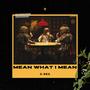 Mean What I Mean (Explicit)