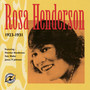 Rosa Henderson 1923-1931