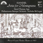 Handel: Arias for Montagnana