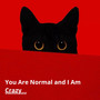 You Are Normal and I Am Crazy