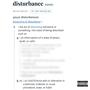 Disturbance