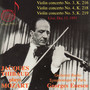 Jacques Thibaud Plays Mozart: Violin Concertos 3, 4 & 5