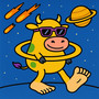 Montagem la vaca saturnita
