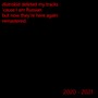 distrokid deleted my tracks 'cause I am Russian but now they're here again remastered. (Explicit)