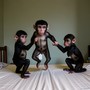 3 little monkeys jumping on the bed (Explicit)