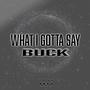 WHAT I GOTTA SAY (feat. RAYSHOD) [Explicit]