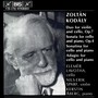 KODALY: Duo for violin and cello / Cello Sonatas / Adagio for cello