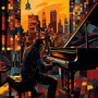 Cityscape Serenity: Jazz Piano Reflections