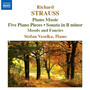 STRAUSS, R: Piano Sonata / 5 Piano Pieces / Stimmungsbilder