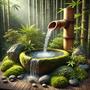 Harmonic Oasis: Bamboo Water Fountain and Peaceful Piano Music for Healing Stress, Anxiety, and Depression