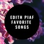 Edith Piaf Favorite Songs