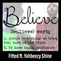 Aint Believe (feat. Yahbeezy $hine) [Explicit]