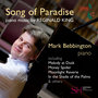 Song of Paradise piano music by Reginald King