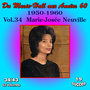 Du Music-Hall aux Années 60 (1950-1960): Marie-Josée Neuville, Vol. 34/43