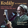 Kodaly Works for Cello and Violin