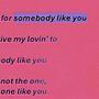 Somebody Like You