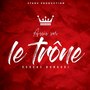Assis sur le trône