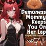 ASMR F4A Demoness Mommy Keeps You On Her Lap