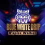 Blue White Drip