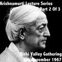 Krishnamurti Lecture Series Rishi 1964 Vol. 2