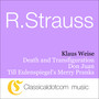 Richard Strauss, Death And Transfiguration, Op. 24