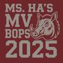Ms. Ha's MV Bops 2025