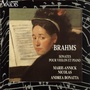 Brahms: Sonata for Violin and Piano