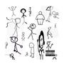 stick figures (Explicit)